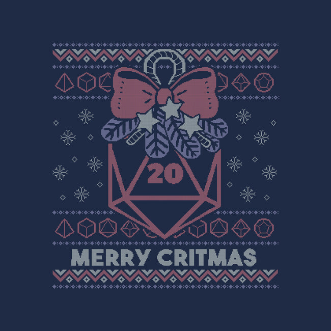 Merry Critmas Ugly Sweater-Womens-Fitted-Tee-xMorfina