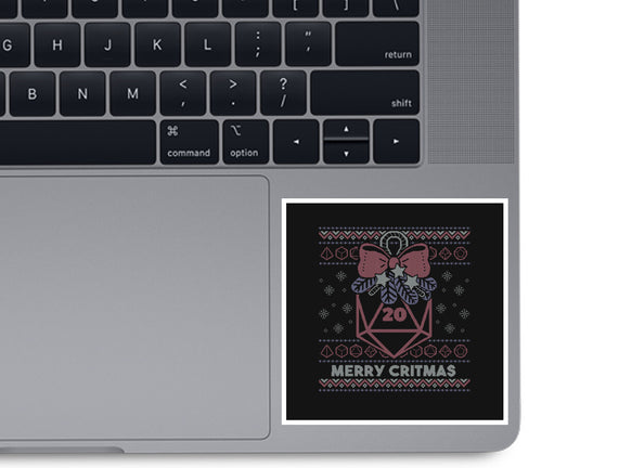 Merry Critmas Ugly Sweater