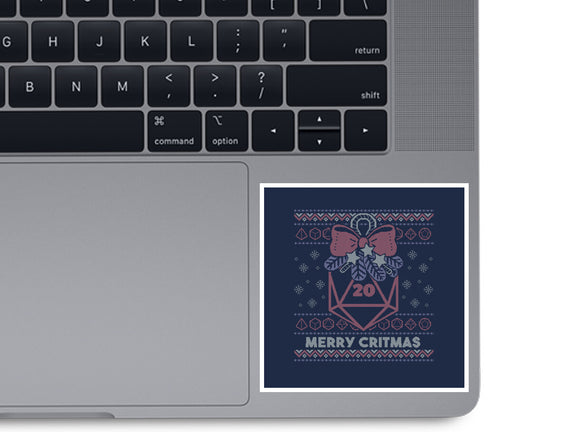 Merry Critmas Ugly Sweater