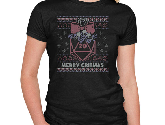 Merry Critmas Ugly Sweater