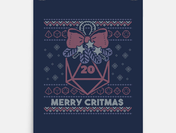 Merry Critmas Ugly Sweater