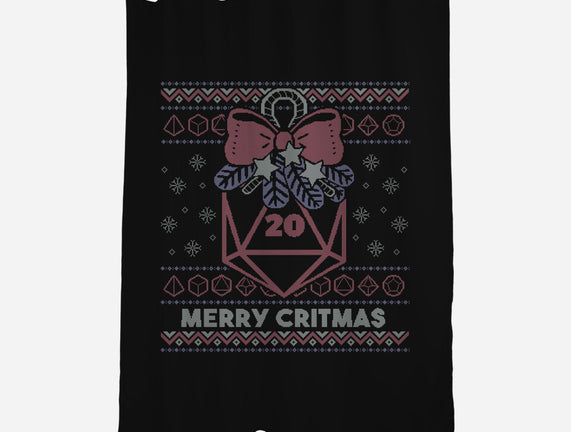 Merry Critmas Ugly Sweater