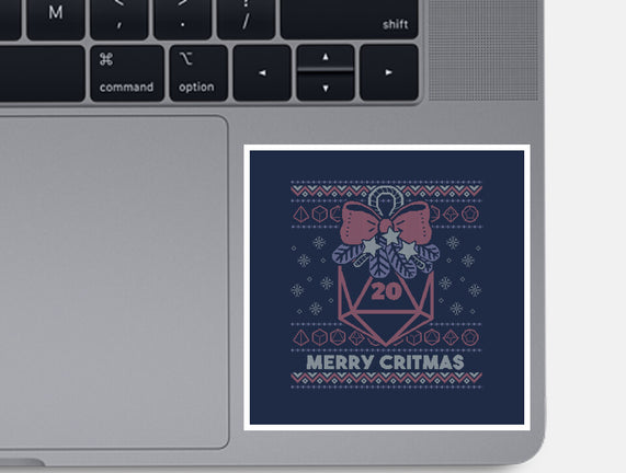 Merry Critmas Ugly Sweater