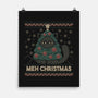 Meh Ugly Christmas Sweater-None-Matte-Poster-xMorfina
