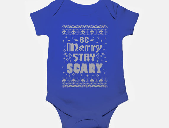 Be Merry Stay Scary Ugly Sweater