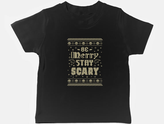 Be Merry Stay Scary Ugly Sweater