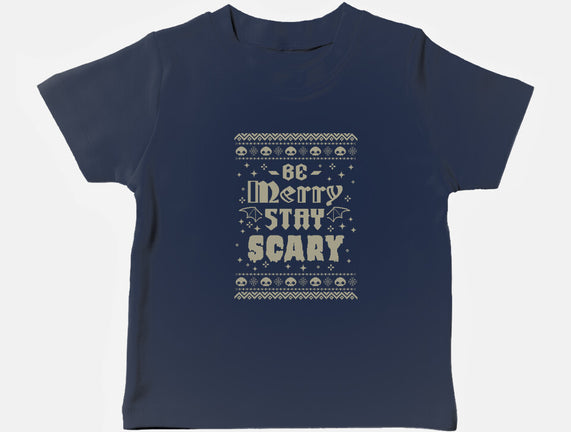 Be Merry Stay Scary Ugly Sweater