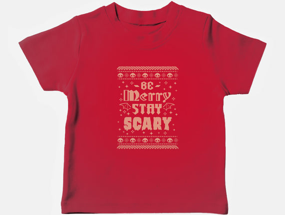 Be Merry Stay Scary Ugly Sweater