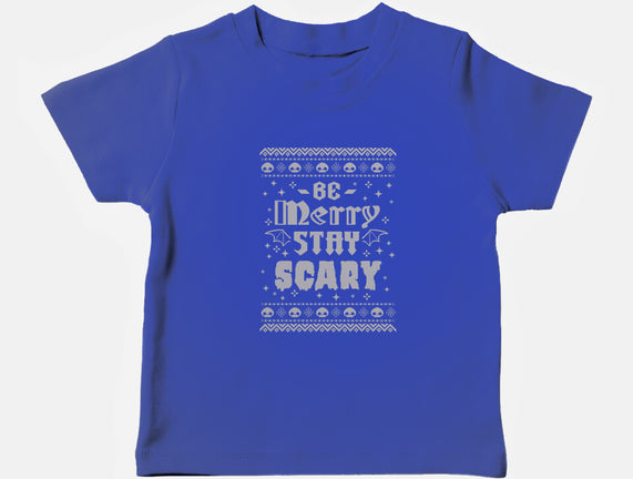 Be Merry Stay Scary Ugly Sweater
