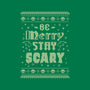 Be Merry Stay Scary Ugly Sweater-None-Mug-Drinkware-xMorfina