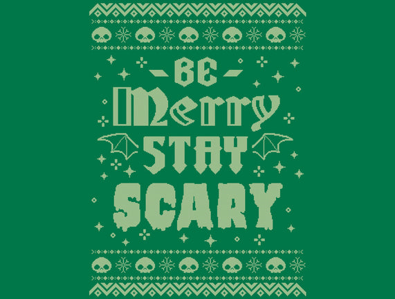 Be Merry Stay Scary Ugly Sweater