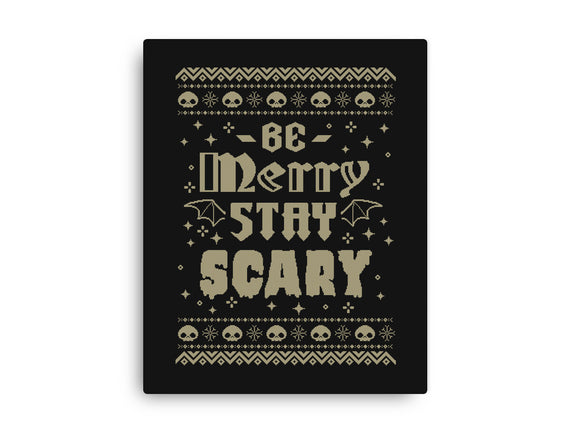 Be Merry Stay Scary Ugly Sweater