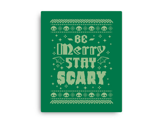 Be Merry Stay Scary Ugly Sweater