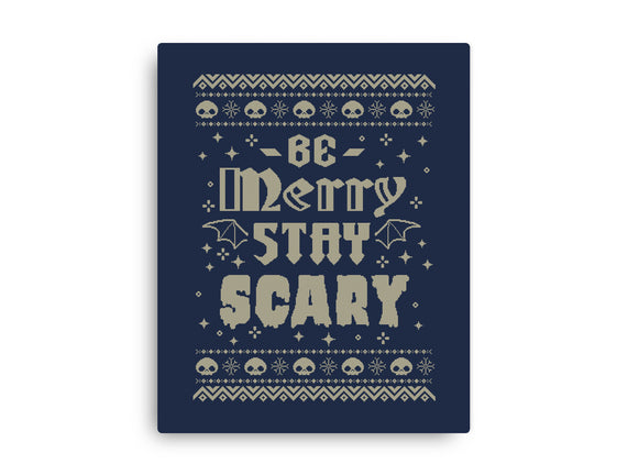Be Merry Stay Scary Ugly Sweater