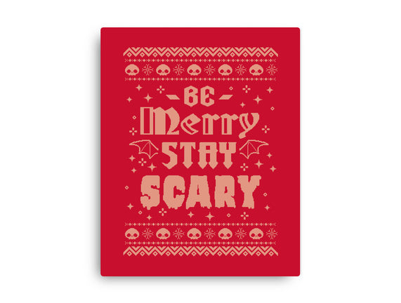 Be Merry Stay Scary Ugly Sweater