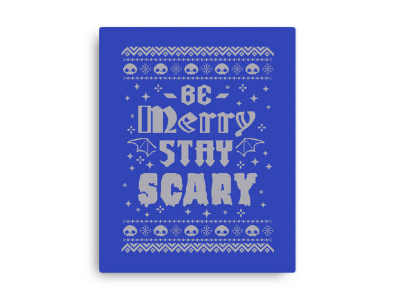 Be Merry Stay Scary Ugly Sweater