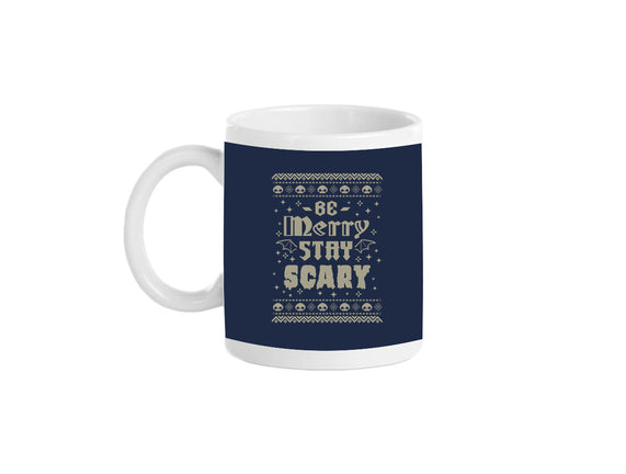Be Merry Stay Scary Ugly Sweater