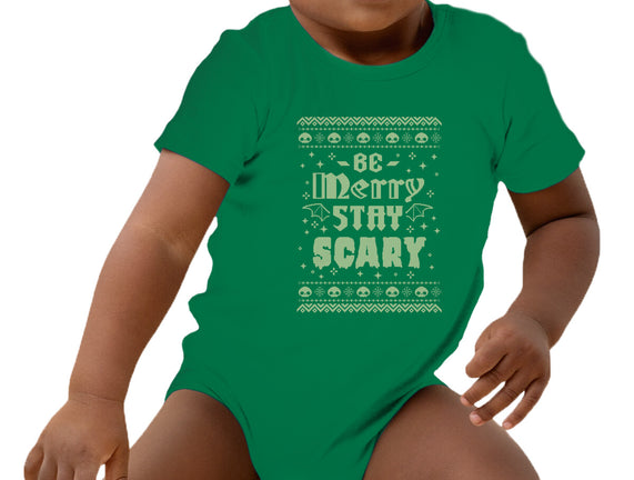 Be Merry Stay Scary Ugly Sweater