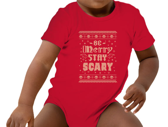 Be Merry Stay Scary Ugly Sweater