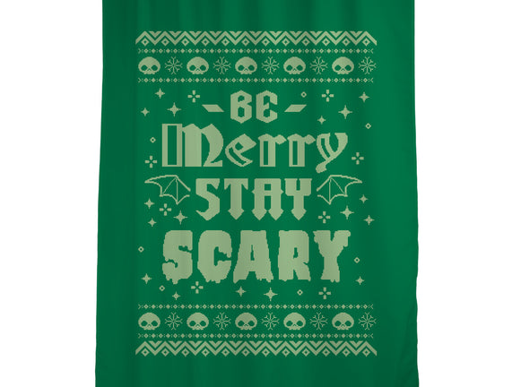 Be Merry Stay Scary Ugly Sweater