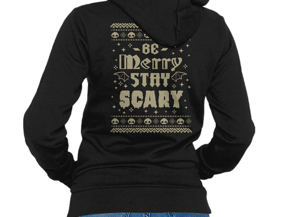 Be Merry Stay Scary Ugly Sweater