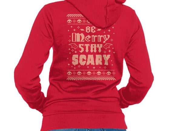 Be Merry Stay Scary Ugly Sweater