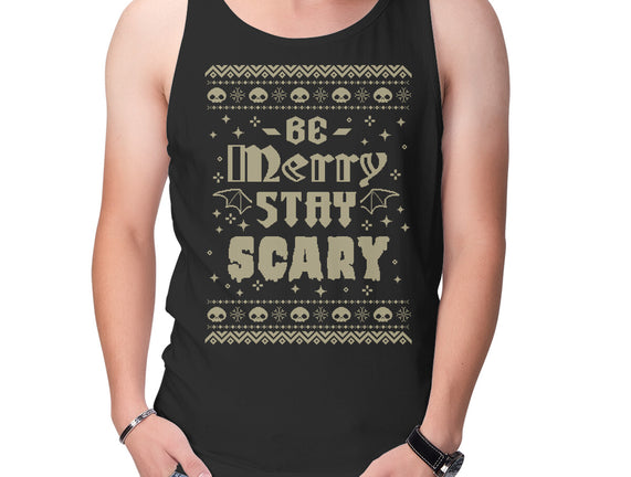 Be Merry Stay Scary Ugly Sweater