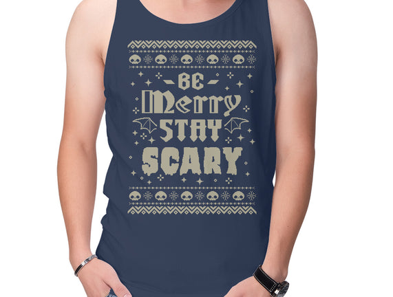 Be Merry Stay Scary Ugly Sweater