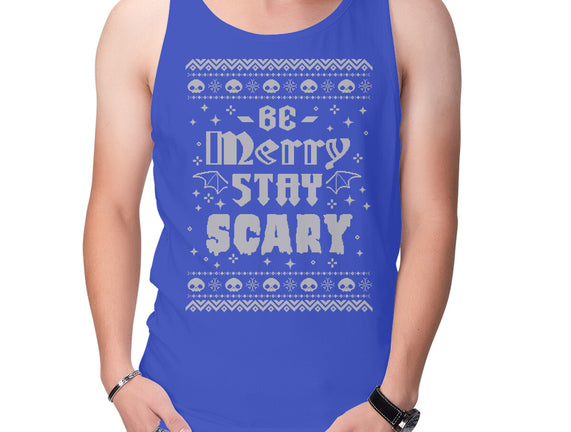 Be Merry Stay Scary Ugly Sweater
