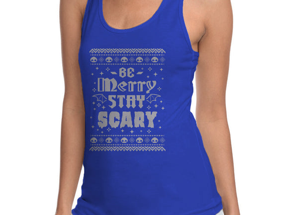 Be Merry Stay Scary Ugly Sweater