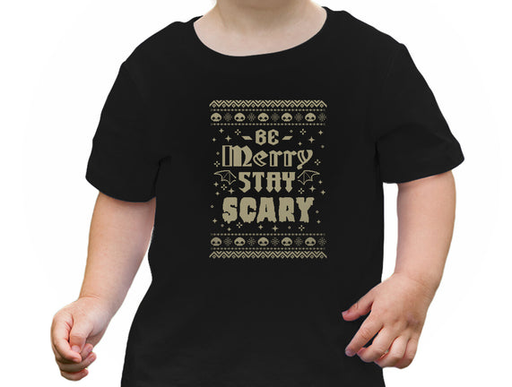 Be Merry Stay Scary Ugly Sweater