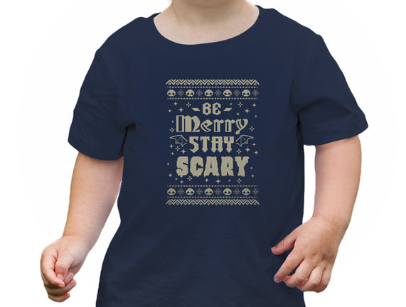 Be Merry Stay Scary Ugly Sweater