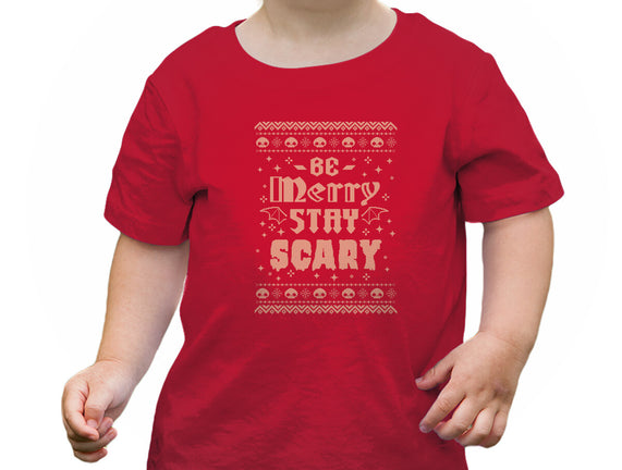 Be Merry Stay Scary Ugly Sweater