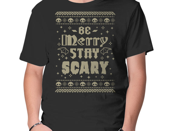 Be Merry Stay Scary Ugly Sweater