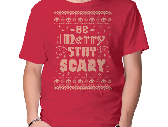 Be Merry Stay Scary Ugly Sweater