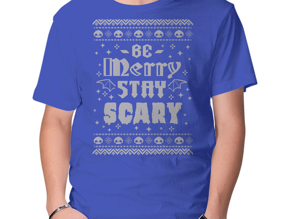 Be Merry Stay Scary Ugly Sweater