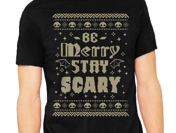 Be Merry Stay Scary Ugly Sweater