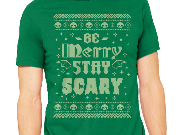 Be Merry Stay Scary Ugly Sweater