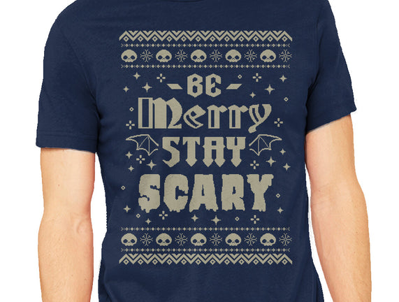 Be Merry Stay Scary Ugly Sweater