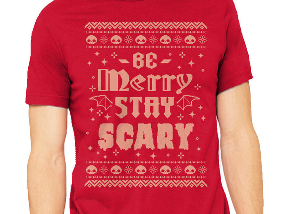 Be Merry Stay Scary Ugly Sweater
