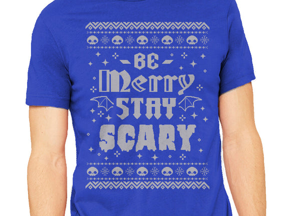 Be Merry Stay Scary Ugly Sweater