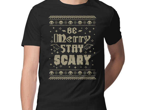 Be Merry Stay Scary Ugly Sweater
