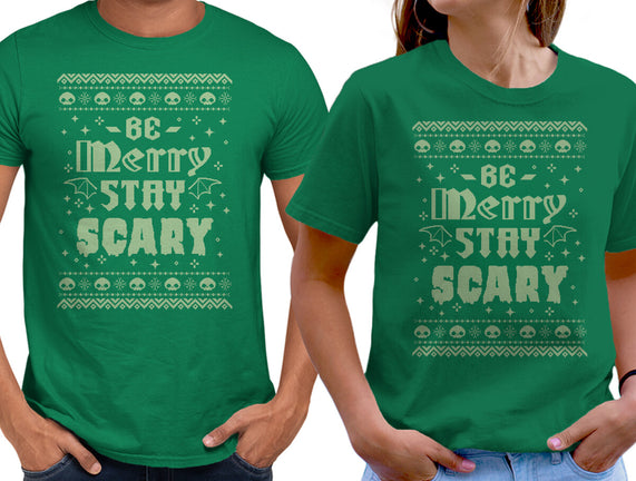 Be Merry Stay Scary Ugly Sweater