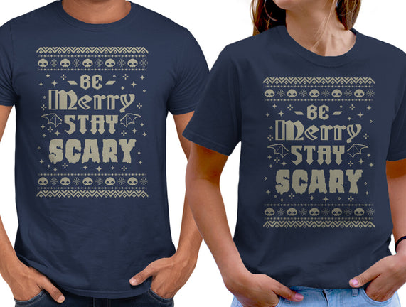 Be Merry Stay Scary Ugly Sweater