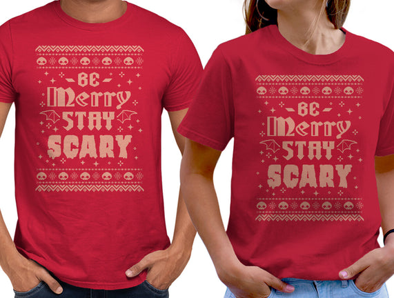 Be Merry Stay Scary Ugly Sweater