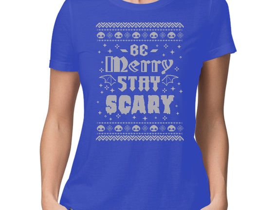 Be Merry Stay Scary Ugly Sweater