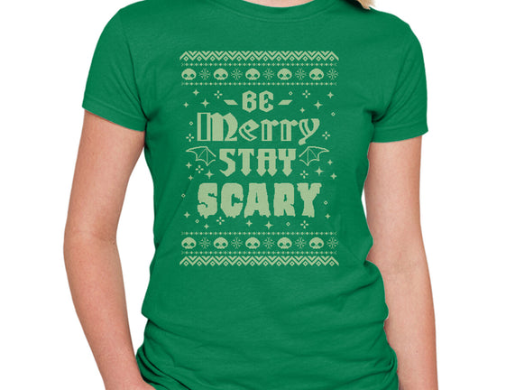 Be Merry Stay Scary Ugly Sweater