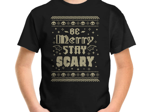 Be Merry Stay Scary Ugly Sweater