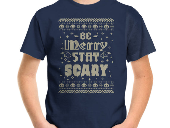 Be Merry Stay Scary Ugly Sweater