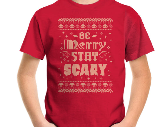 Be Merry Stay Scary Ugly Sweater